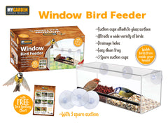 Window Bird Feeder with 6 Suctions