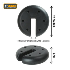 4 Piece Canopy Tent Leg Weights