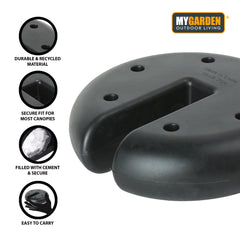 4 Piece Canopy Tent Leg Weights