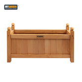 Wooden Planter with PE Liner - Medium