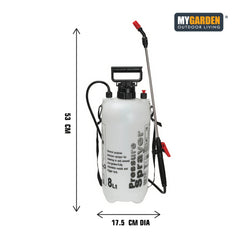 8-Litre Garden Pump Action Pressure Sprayer