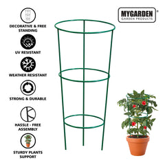 45cm Durable Garden Plant Support Rings for Plants