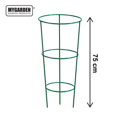 75cm Sturdy Garden Plant Support Rings for Growth