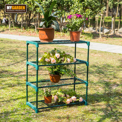 4 Tier Greenhouse with Shelving