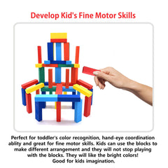 40 Pieces Multi-Coloured Mega Tumble Tower