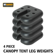 4 Piece Canopy Tent Leg Weights