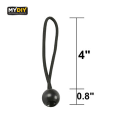 10-Pack 4-Inch Heavy-Duty Bungee Set