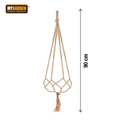 90cm Jute Plant Holder for Hanging Plants and Indoor Décor