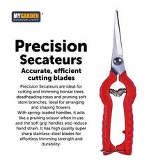 Garden Precision Secateurs for Accurate Pruning and Cutting