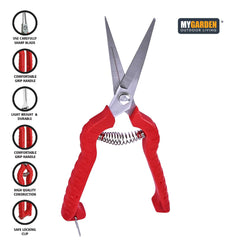 Garden Precision Secateurs for Accurate Pruning and Cutting