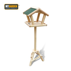 Outdoor Wooden Bird Table for Garden Feeding