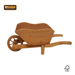 Wooden Wheelbarrow Planter