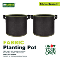 5L Fabric Planting Pot for Healthy Plants