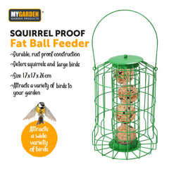 Squirrel Proof Fat Ball Feeder