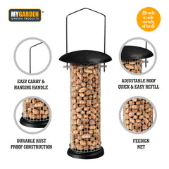 Metal Hanging Nut Feeder for Birds