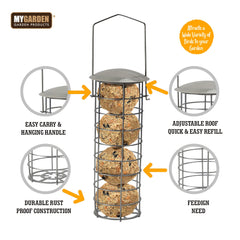Hanging Fat Ball Feeder for Wild Birds