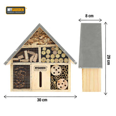 Luxury Insect House with Waterproof Metal Roof