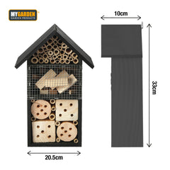 Decorative Wooden Insect House for Garden Wildlife