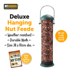 Deluxe Hanging Bird Feeder for Garden Birds