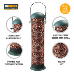 Deluxe Hanging Bird Feeder for Garden Birds