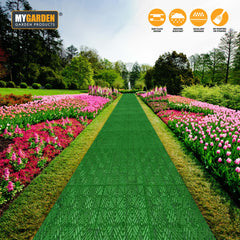 10PK Plastic Deck Tiles For Quick Installation