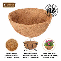 Natural Plant Coco Liner for Hanging Baskets