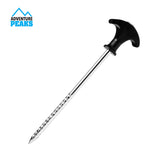 10 Pack Spiral Thread Tent Pegs for Secure Anchoring