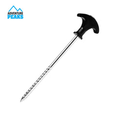 10 Pack Spiral Thread Tent Pegs for Secure Anchoring