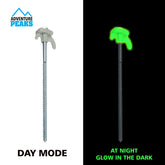 10 Pack Glow-in-the-Dark Tent Pegs for Night Visibility
