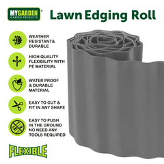 Durable Lawn Edging Roll for Neat Garden Borders