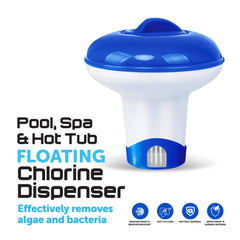 Pool, Spa and Hot Tub Floating Chlorine Dispenser