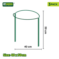 3PK Half Round Plant Support Frame