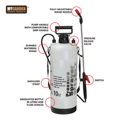 10-Litre Pressure Sprayer