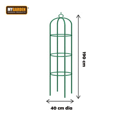 Decorative Garden Obelisk for Climbing Plants and Vines