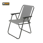 Camping Chair 2Pc Grey