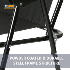 Camping chair 2Pc Black