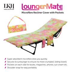 Ultra-Soft Microfiber Beach Chair Cover