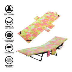 Ultra-Soft Microfiber Beach Chair Cover