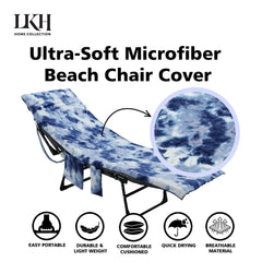 Ultra-Soft Microfiber Beach Chair Cover