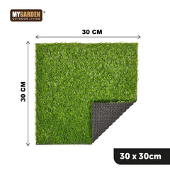 9 Pack of Premium Artificial Grass Mats