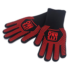 Red BBQ Gloves