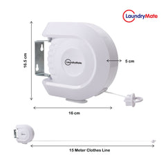 1 Line 15m Retractable Reel