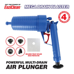 Multi-Use Powerful Multi-Drain Air Plunger