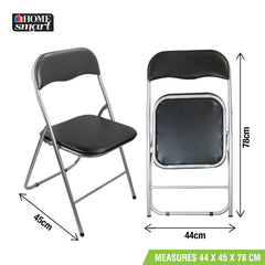 Home Basics Metal Folding Chair