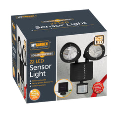 Premium Solar Powered 22 LED Sensor Light