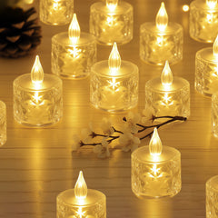 12PK Transparent Candle