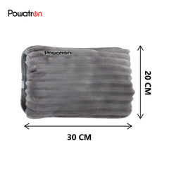 Rechargeable Electric Hot Water Bottle with Super Soft Teddy Fabric