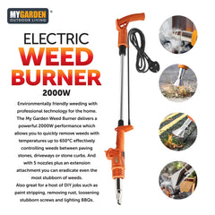 2000w Electric Weed Burner with 5 Nozzles