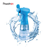 Portable Water Mist Spray Fan For Cooling