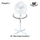 Efficient 16-Inch Standing Fan For Comfort